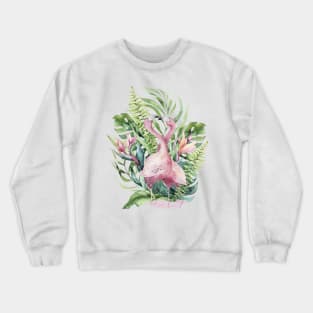 Flamingo Love Crewneck Sweatshirt